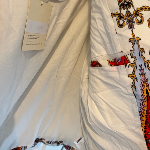 NWT Mara Hoffman Levine Paisley Jacket | S - Picture 12 of 13